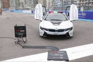 Formula E electric car charging deal