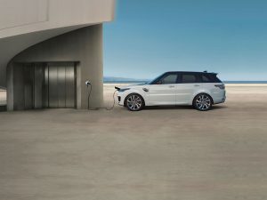 Range Rover electric vehicle charging