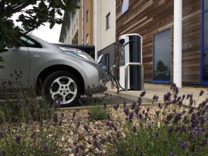 Chargemaster Ultracharge floor mounted electric vehicle charge point