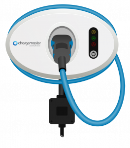 Tethered home charge unit
