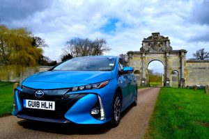 2018 Toyota Prius plug-in hybrid car