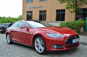 Tesla Model S electric car