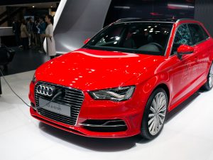 Audi A3 etron electric car