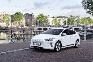 Hyundai IONIQ electric plug in Electric car EV