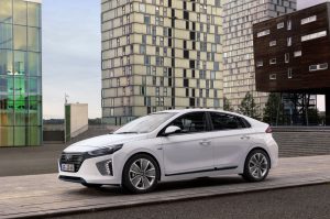 Hyundai Ioniq hybrid plug in electric vehicle
