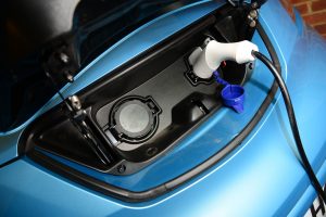 Nissan electric vehicle charging socket type-2