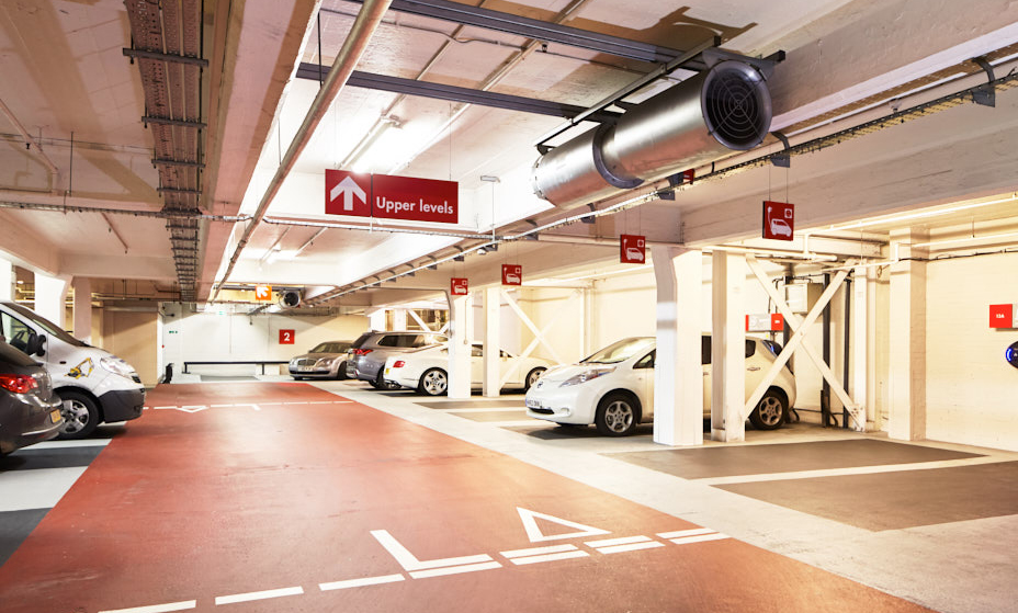Electric vehicle charge points in Soho London - QPark